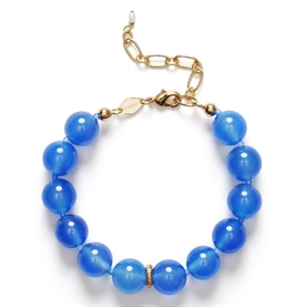 ANNI LU Ball Armbånd, Pacific Blue